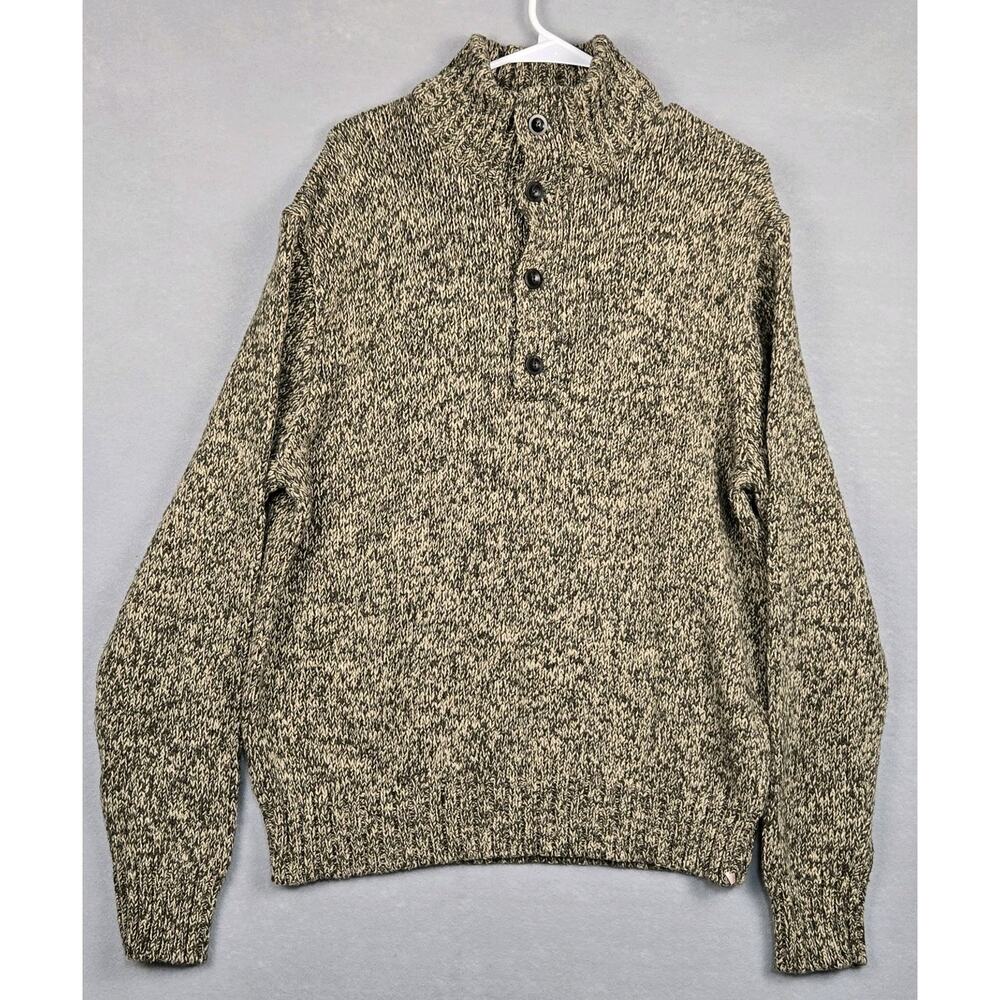 Vintage Polo Ralph Lauren Chunky Hand Knit Sweater Men's Size XL